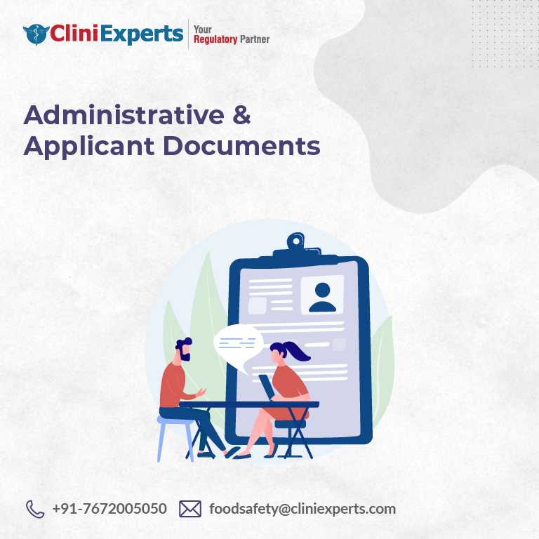 Administrative & Applicant Documents