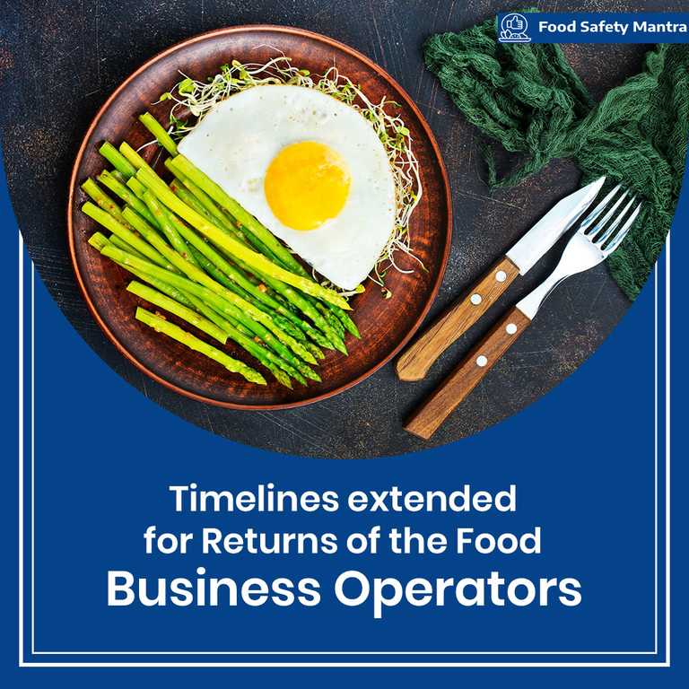 COVID-19-Timeline Extended For Food Business Operators Return Filing